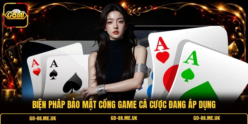 Biện pháp bảo mật cổng game cá cược đang áp dụng